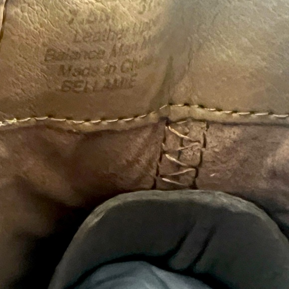 Sam Edelman Bellamie Camel Leather Suede Buckle Ankle Boots - Picture 9 of 14